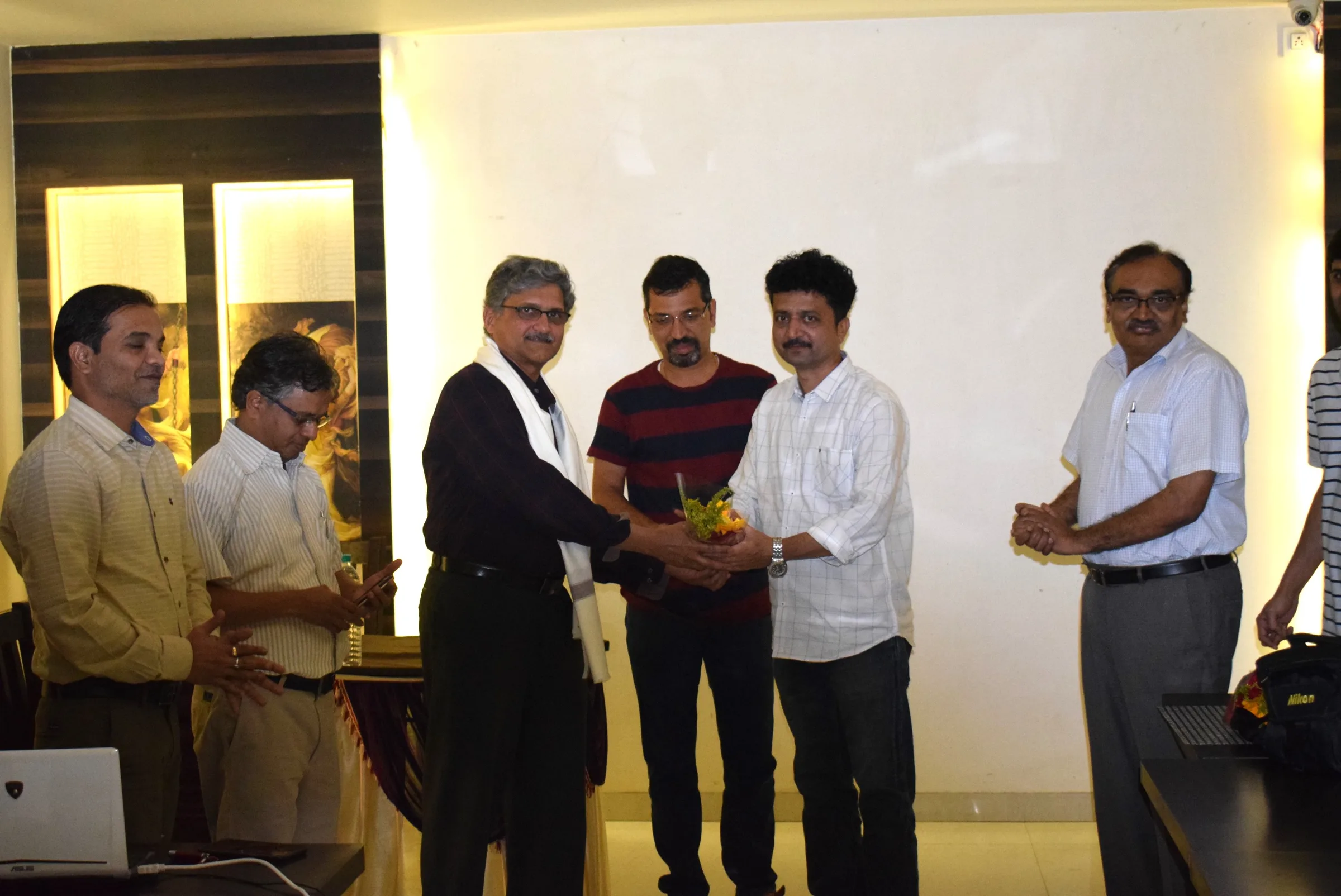 Felicitation with orthopaedic surgeons